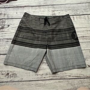 Men’s Hurley black and gray swimsuit size 36